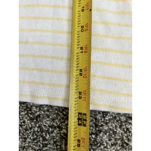 A New Day yellow and white striped sleeveless tank top M thumbnail 4