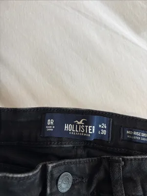 Ladies Hollister Black Skinny Jeans thumbnail 3