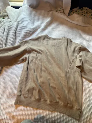 aerie cutout crewneck sweatshirt thumbnail 7