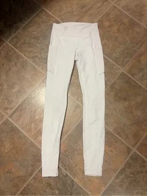 lululemon athletica White High-Rise Leggings size 2 thumbnail 4