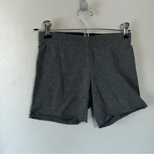 Garage Women’s Charcoal Grey Stretch Knit Shorts thumbnail 3