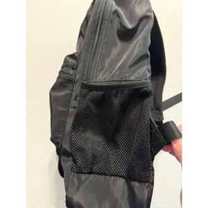 Victoria Sport Backpack Black Nylon Red Lining Mesh Pockets‎ Gym Travel Bag thumbnail 5