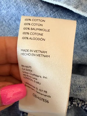 We the Free Hannah Denim mini dress buttondown, pockets, acid wash, Sz L thumbnail 12