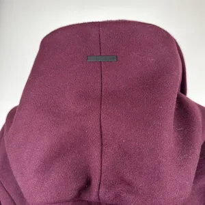 Soia & Kyo Arya Wool Blend Hooded Coat in Merlot Size Small thumbnail 9