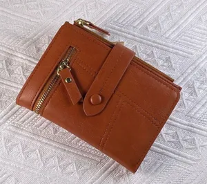 Wallet for Women,Trifold Snap Closure Wallet,Credit Card Holder Coin Purse thumbnail 1