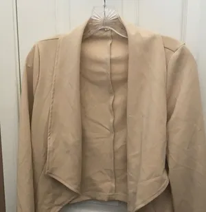 FINAL MARKDOWN Flyaway collar jacket small thumbnail 1