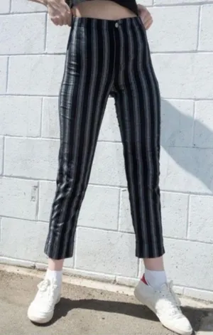 Brandy Melville Women's Black Trousers thumbnail 1