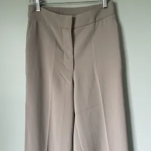 Quince High-Rise Wide Leg Dress Pants Professional Workwear Beige Brown Size 4 thumbnail 3