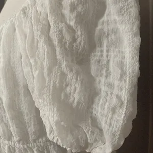 Petal & Pup Puff Sleeve Crop Top White thumbnail 10