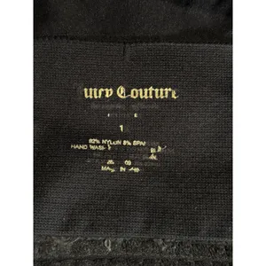 Juicy Couture Black‎ Bling Logo Sports Bra Bralette Size M/L Adjustable Straps thumbnail 4