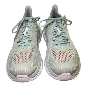 HOKA One One Clifton Edge Seafoam Blue‎ Running Shoes Sneakers Womens Size 11 thumbnail 2