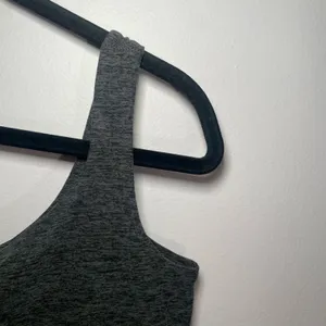 Beyond Yoga One and Only Heathered Gray One Strap Mini Dress Athleisure Small thumbnail 4