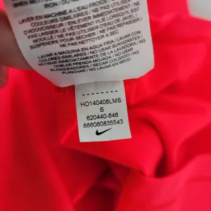 Nike Pro Hyperwarm Half-Zip 3.0 LS Training‎ Pullover Coral Womens Small 620440 thumbnail 7