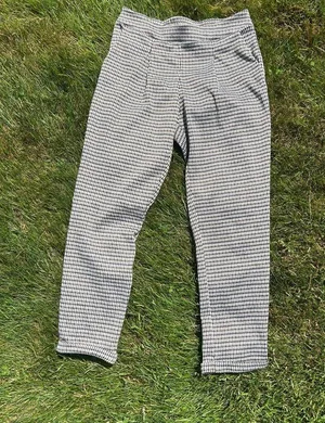 Brown Houndstooth Trousers thumbnail 1