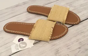 Woven Sandals, Size 11 Tan thumbnail 1