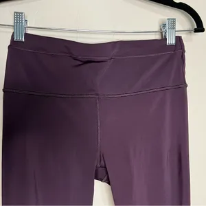Athleta Accelerate 7/8 Tights‎ High Rise Egg Plant Athleisure SwiftLite Leggings thumbnail 3