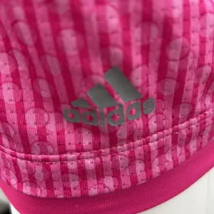 Adidas pink spaghetti strap Climacool athletic tank thumbnail 3