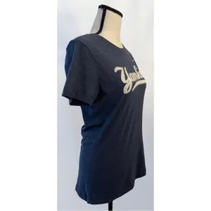 MLB Nike NY Yankees T Shirt | Bleach Effect Logo Short Sleeve Tee thumbnail 4