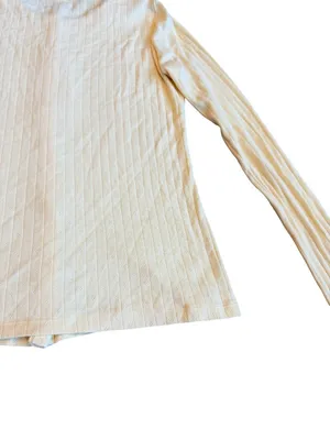 Brandy Melville Buttery Yellow Button-Down Cardigan Sweater Top Shirt One SIze thumbnail 12