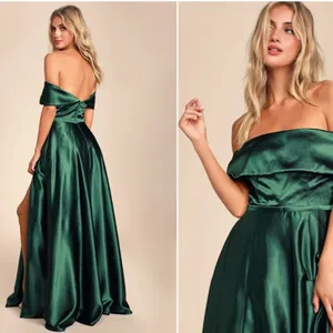 LULUS Sexy Prom Wedding Special Event Emerald Elegant Classy Holidays Gown thumbnail 4