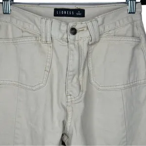 Lioness Stacey High Rise Cargo Pants Tan Beige Small thumbnail 6