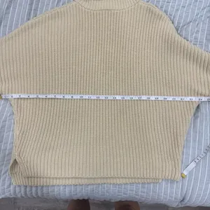 Abercrombie & Fitch Cream Turtle Neck‎ Sweater Medium thumbnail 4