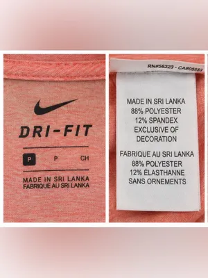 Nike Dri-FIT Coral Heather Quarter Zip Running Top Long Sleeve Small thumbnail 5