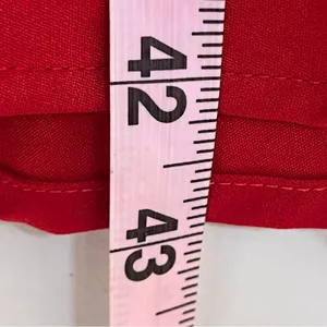 NWT‎ Elia - Cher Knee Length Dress Cross Back Red Size 8-10 Zip Up Back thumbnail 8