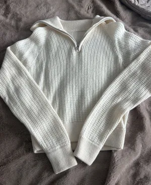 Alo cashmere quarter zip size small thumbnail 1