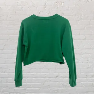 Star Wars Grogu Cropped Sweatshirt Women's M Green Baby Yoda The Mandalorian thumbnail 5