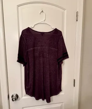 Torrid Purple Sarcastic Coffee T-shirt XXL Size 2 thumbnail 6