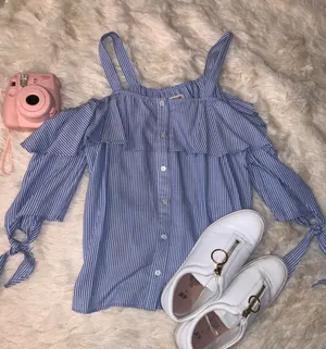 Summer Top Blue Size M thumbnail 1