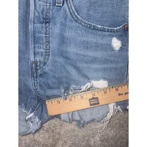 levis 501 shorts‎ womens cut off button fly mid rise 26 thumbnail 11