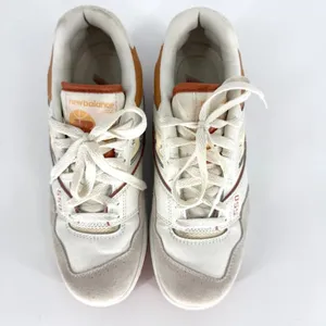 New‎ Balance 550 Au Lait Sneakers Beige Burnt Orange Size 7.5 thumbnail 7