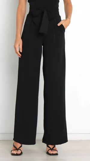 & Petal Pup black pants thumbnail 1