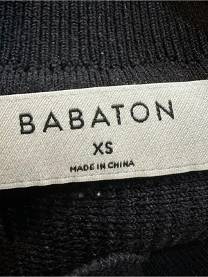 Aritzia‎ Babaton Sculpt Knit Mockneck Halter Top Black Size XS thumbnail 7