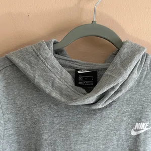 Nike Gray Tag Detail Hoodie thumbnail 7