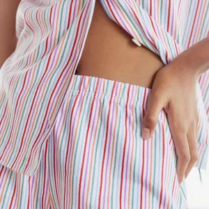Roller Rabbit Party Stripe Short Pajamas Multi S thumbnail 6