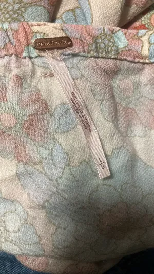 Fairycore Free People That’s A Wrap Sky Combo Maxi Skirt thumbnail 4