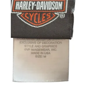Harley Davidson Womens Black Denton County Texas Ride To Live Wings T-Shirt Size thumbnail 5