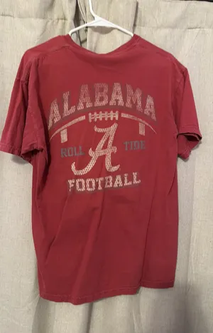 Comfort Colors Alabama Football Shirt thumbnail 1