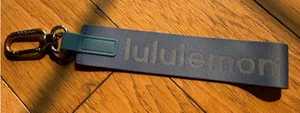 Lululemon Never Lost Keychain Blue thumbnail 1