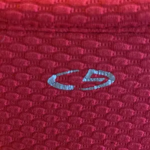 Champion  red/grey 3/4 quarter zip pullover XL thumbnail 8