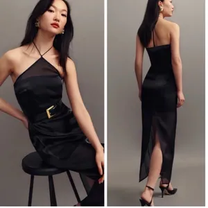 Reformation‎ Dresses Cana Dress Black size 4 thumbnail 2