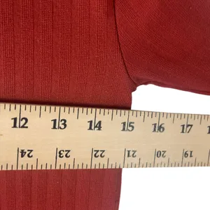 Bella Seamless Women's Size Medium Rust Orange Shapewear‎ Long Sleeve Top thumbnail 6
