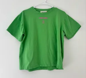 Lonely Ghost Green Text Me Tee  thumbnail 1