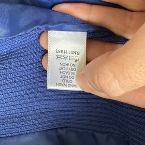 Active USA Quilted Blue Hooded Vest thumbnail 6