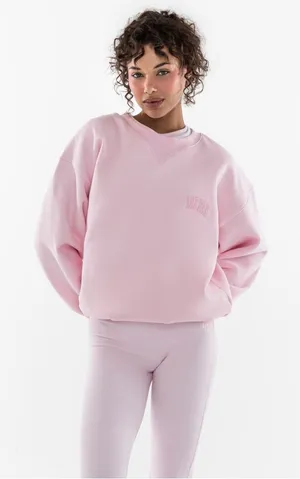 THE BAR‎ Varsity Untucked Crewneck Sweatshirt thumbnail 1