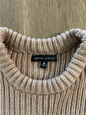 Kendall + Kylie Dusty Pink Sweater thumbnail 3