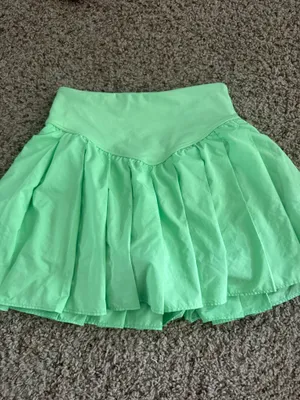 FREE PEOPLE green skirt thumbnail 2